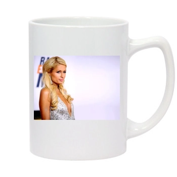 Paris Hilton 14oz White Statesman Mug