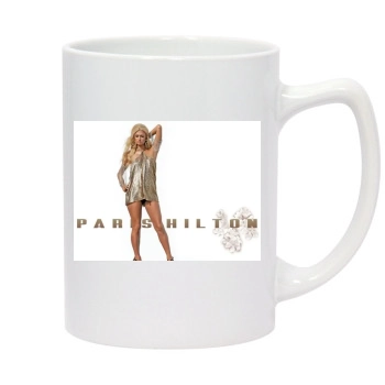 Paris Hilton 14oz White Statesman Mug