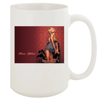 Paris Hilton 15oz White Mug