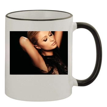 Paris Hilton 11oz Colored Rim & Handle Mug