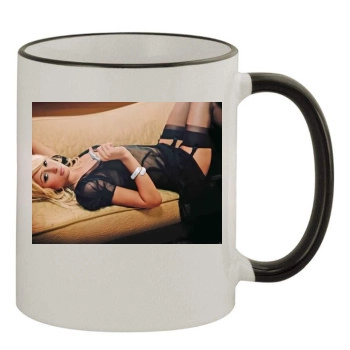 Paris Hilton 11oz Colored Rim & Handle Mug