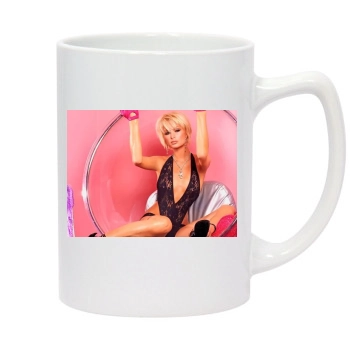 Paris Hilton 14oz White Statesman Mug