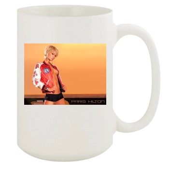 Paris Hilton 15oz White Mug