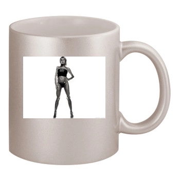 Paris Hilton 11oz Metallic Silver Mug