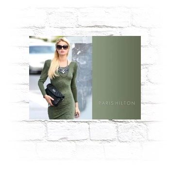 Paris Hilton Metal Wall Art