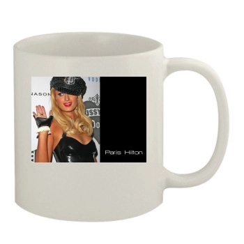 Paris Hilton 11oz White Mug