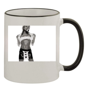 Paris Hilton 11oz Colored Rim & Handle Mug