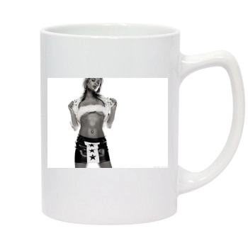 Paris Hilton 14oz White Statesman Mug