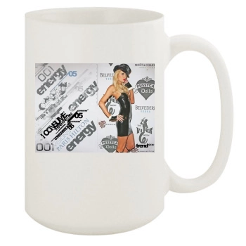 Paris Hilton 15oz White Mug