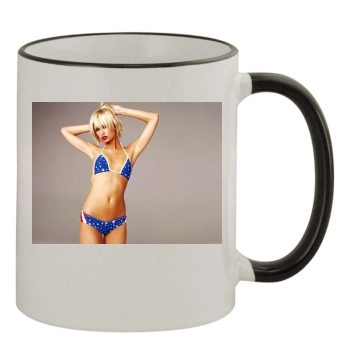 Paris Hilton 11oz Colored Rim & Handle Mug