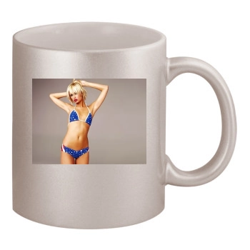 Paris Hilton 11oz Metallic Silver Mug