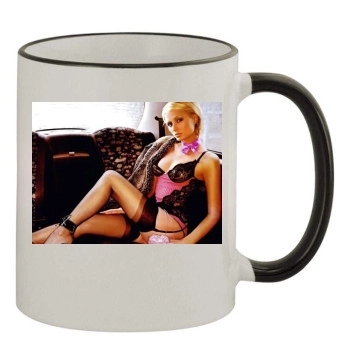 Paris Hilton 11oz Colored Rim & Handle Mug