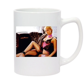 Paris Hilton 14oz White Statesman Mug