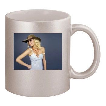 Paris Hilton 11oz Metallic Silver Mug