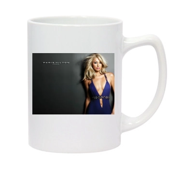 Paris Hilton 14oz White Statesman Mug