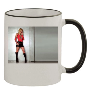 Paris Hilton 11oz Colored Rim & Handle Mug