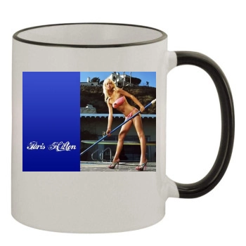 Paris Hilton 11oz Colored Rim & Handle Mug