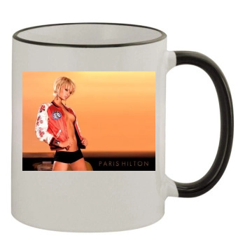 Paris Hilton 11oz Colored Rim & Handle Mug