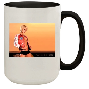 Paris Hilton 15oz Colored Inner & Handle Mug