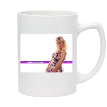 Paris Hilton 14oz White Statesman Mug