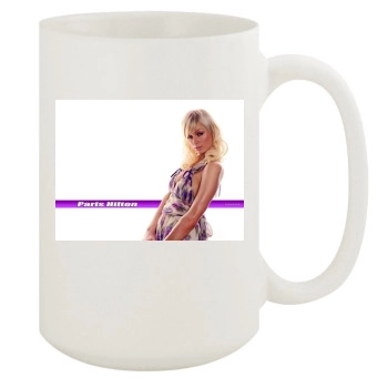 Paris Hilton 15oz White Mug