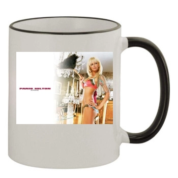 Paris Hilton 11oz Colored Rim & Handle Mug