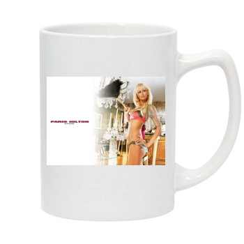 Paris Hilton 14oz White Statesman Mug