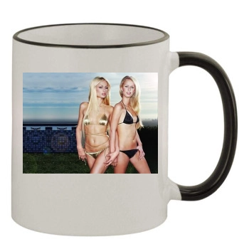 Paris Hilton 11oz Colored Rim & Handle Mug