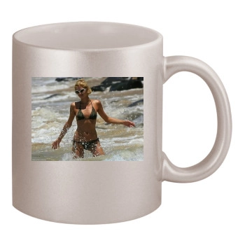 Paris Hilton 11oz Metallic Silver Mug