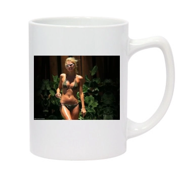 Paris Hilton 14oz White Statesman Mug