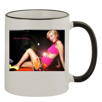 Paris Hilton 11oz Colored Rim & Handle Mug