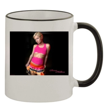 Paris Hilton 11oz Colored Rim & Handle Mug