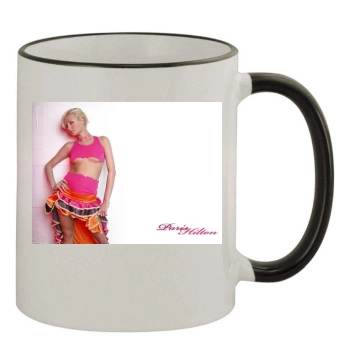 Paris Hilton 11oz Colored Rim & Handle Mug