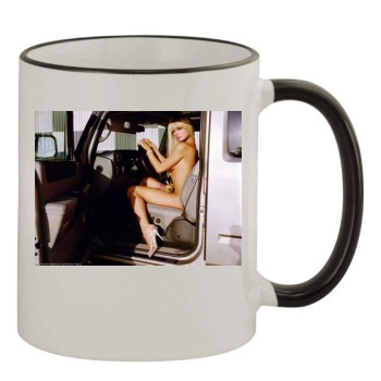 Paris Hilton 11oz Colored Rim & Handle Mug