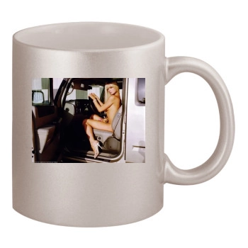 Paris Hilton 11oz Metallic Silver Mug