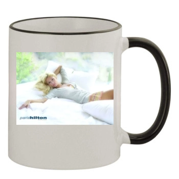 Paris Hilton 11oz Colored Rim & Handle Mug