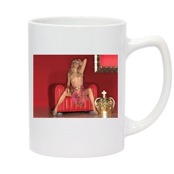 Paris Hilton 14oz White Statesman Mug