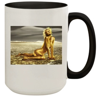 Paris Hilton 15oz Colored Inner & Handle Mug