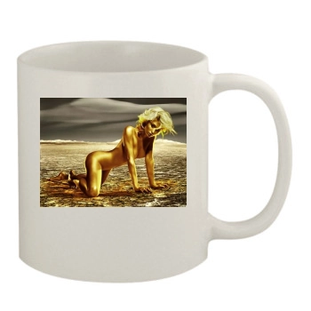 Paris Hilton 11oz White Mug