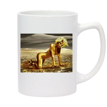 Paris Hilton 14oz White Statesman Mug