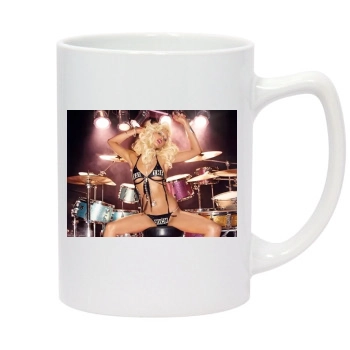 Paris Hilton 14oz White Statesman Mug