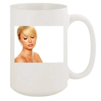 Paris Hilton 15oz White Mug