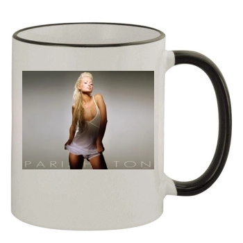 Paris Hilton 11oz Colored Rim & Handle Mug