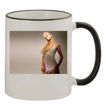 Paris Hilton 11oz Colored Rim & Handle Mug