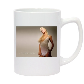 Paris Hilton 14oz White Statesman Mug