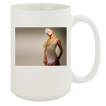 Paris Hilton 15oz White Mug