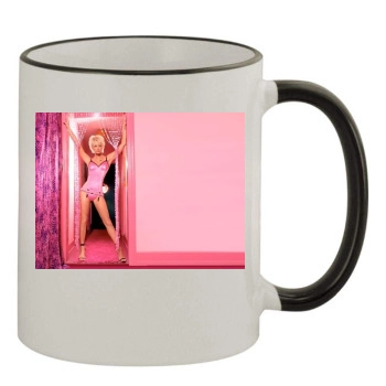 Paris Hilton 11oz Colored Rim & Handle Mug