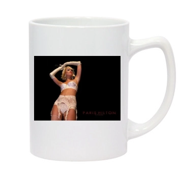 Paris Hilton 14oz White Statesman Mug