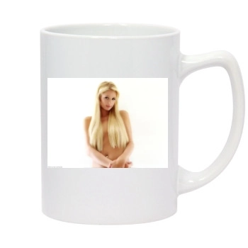 Paris Hilton 14oz White Statesman Mug