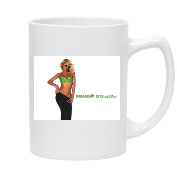 Paris Hilton 14oz White Statesman Mug